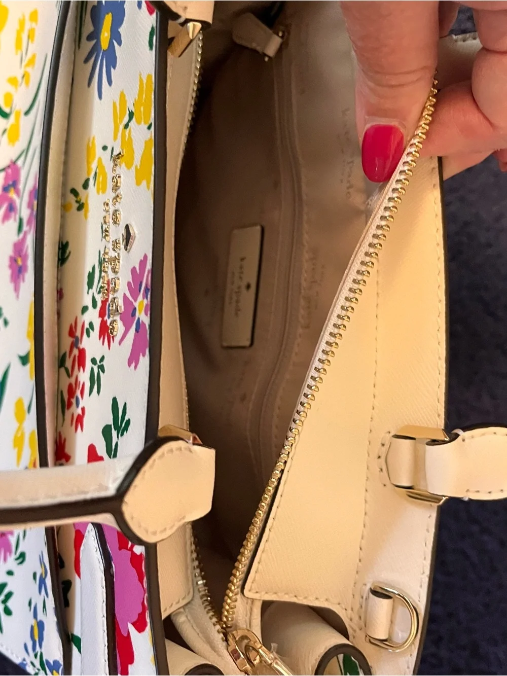 kate spade Staci Garden Bouquet Medium Satchel